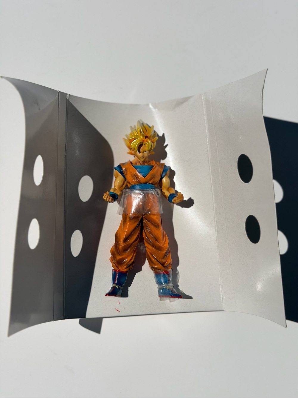 Super Saiyan Orange Action Figure for Kids - Anime Warrior Toy